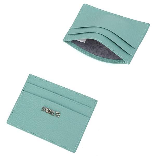Q250004D-11 FABRETTI Визитница жен. нат. кожа Fabretti, Артикул: Q250004D-11 фото №1