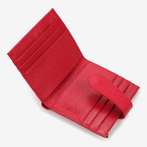 Q250008D-4 FABRETTI Кошелек складной жен. нат. кожа Fabretti, Артикул: Q250008D-4 фото №1