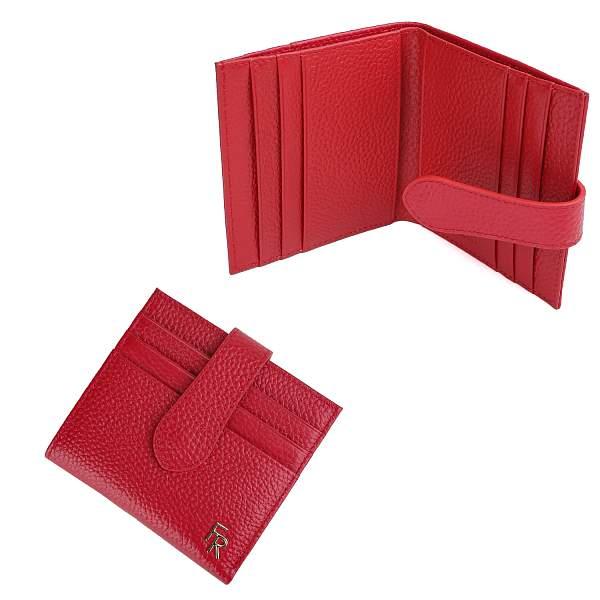 Q250008D-4 FABRETTI Кошелек складной жен. нат. кожа Fabretti, Артикул: Q250008D-4 фото №1