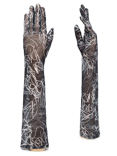 Перчатки женские б/п IS1009 black/white Eleganzza, Артикул: IS1009-7_01-000539 фото №1