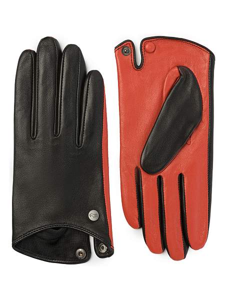 Перчатки жен ш/п LB-8449-1 flame/black Labbra, Артикул: LB-8449-1-6_01-000540 фото №1