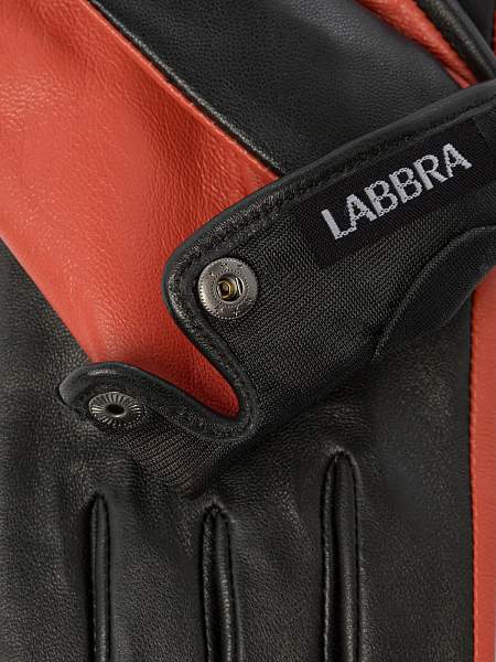 Перчатки жен ш/п LB-8449-1 flame/black Labbra, Артикул: LB-8449-1-6_01-000540 фото №1
