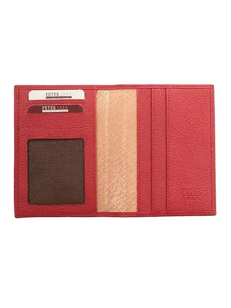 Обложка для паспорта женская кожаная Petek 501K.234.110 Petek, Артикул: 501K.234.110 фото №1