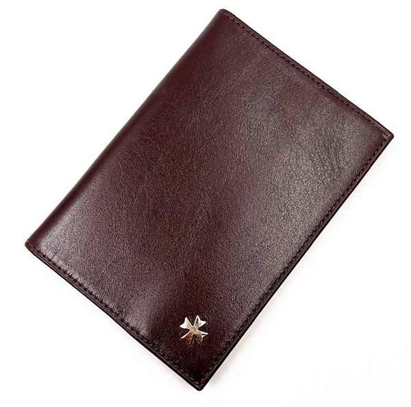 Обложка для паспорта Narvin Vasheron, Артикул: 9159-Vegetta Brown фото №1