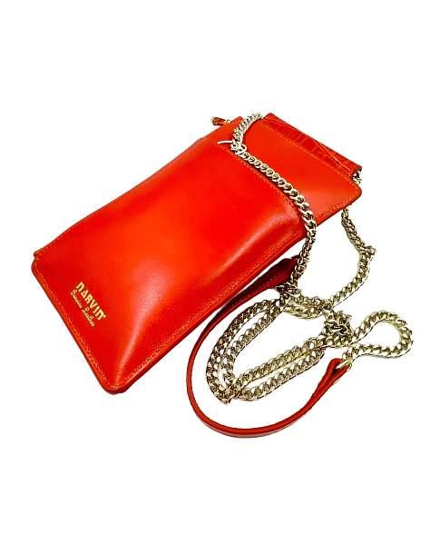 Сумочка для телефона Vasheron, Артикул: 9244-Croco Orange фото №1