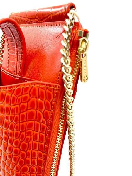 Сумочка для телефона Vasheron, Артикул: 9244-Croco Orange фото №1
