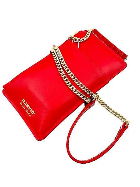 Сумочка для телефона Vasheron, Артикул: 9244-Croco Orange фото №1