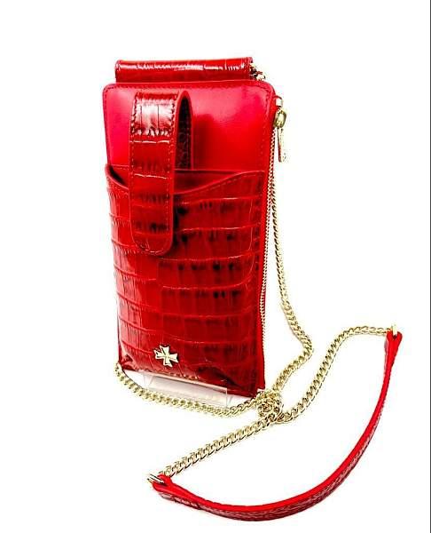 Сумочка для телефона 9244-Croco Red Vasheron, Артикул: 9244-Croco Red фото №1