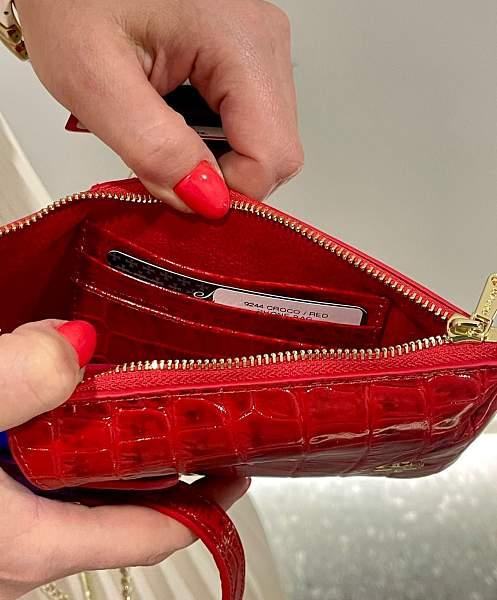 Сумочка для телефона 9244-Croco Red Vasheron, Артикул: 9244-Croco Red фото №1