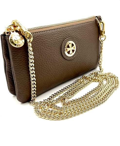 Клатч NARVIN Vasheron, Артикул: 9245-Polo Brown фото №1