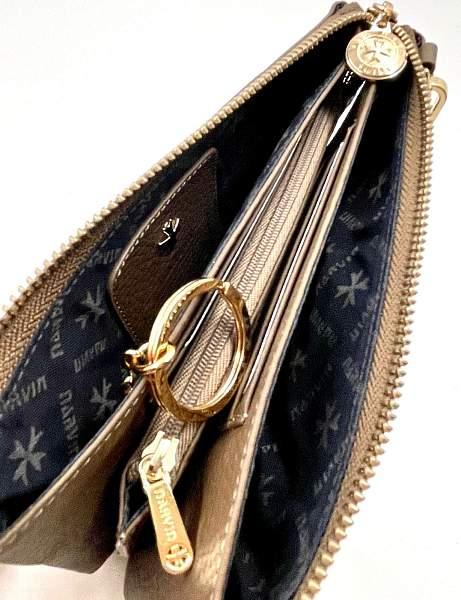 Клатч NARVIN Vasheron, Артикул: 9245-Polo Brown фото №1