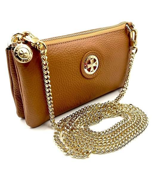 Клатч NARVIN Vasheron, Артикул: 9245-Polo Caramel фото №1