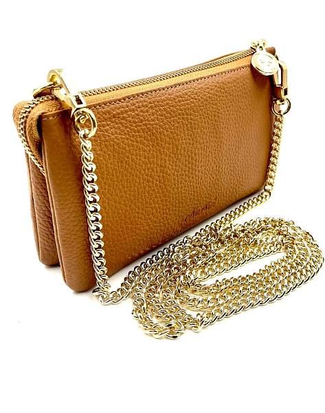 Клатч NARVIN Vasheron, Артикул: 9245-Polo Caramel фото №1