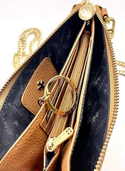 Клатч NARVIN Vasheron, Артикул: 9245-Polo Caramel фото №1