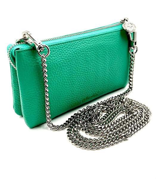 Клатч NARVIN Vasheron, Артикул: 9245-Polo Emerald фото №1