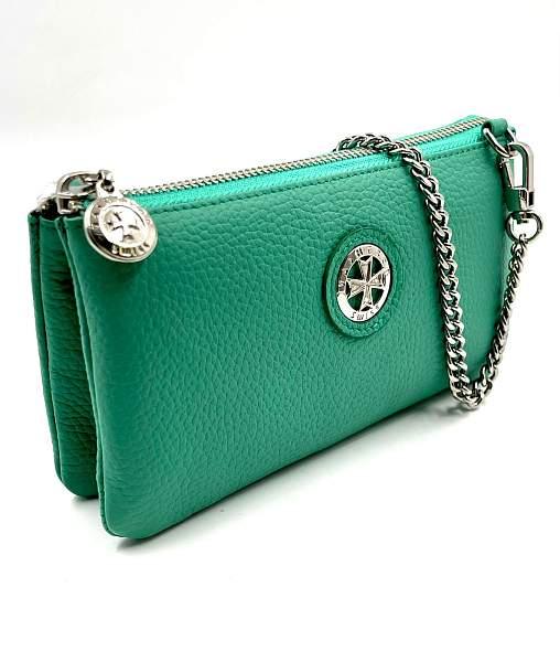 Клатч NARVIN Vasheron, Артикул: 9245-Polo Emerald фото №1