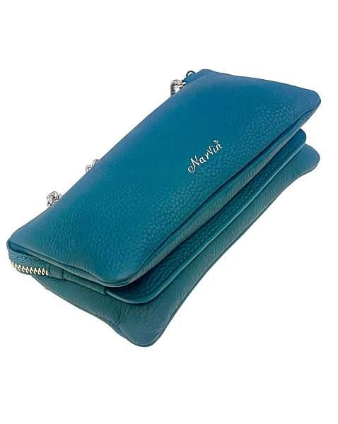 Клатч NARVIN Vasheron, Артикул: 9245-Polo Ocean фото №1