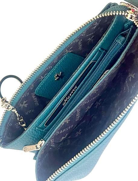 Клатч NARVIN Vasheron, Артикул: 9245-Polo Ocean фото №1