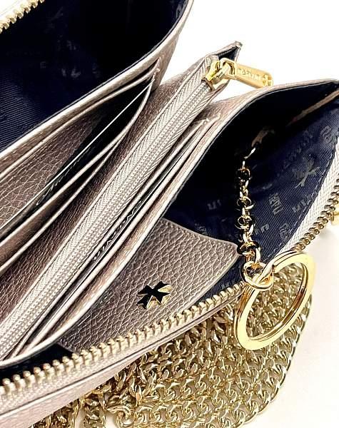 Клатч NARVIN Vasheron, Артикул: 9245-Polo Platina фото №1