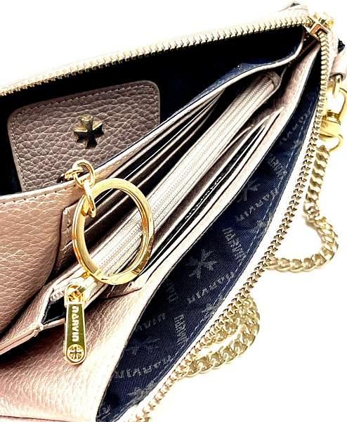 Клатч NARVIN Vasheron, Артикул: 9245-Polo Platina фото №1