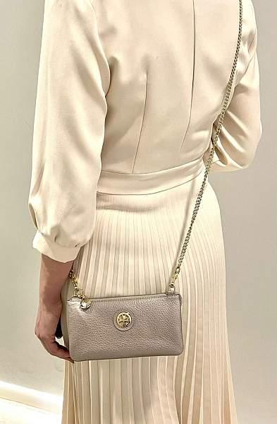 Клатч NARVIN Vasheron, Артикул: 9245-Polo Platina фото №1