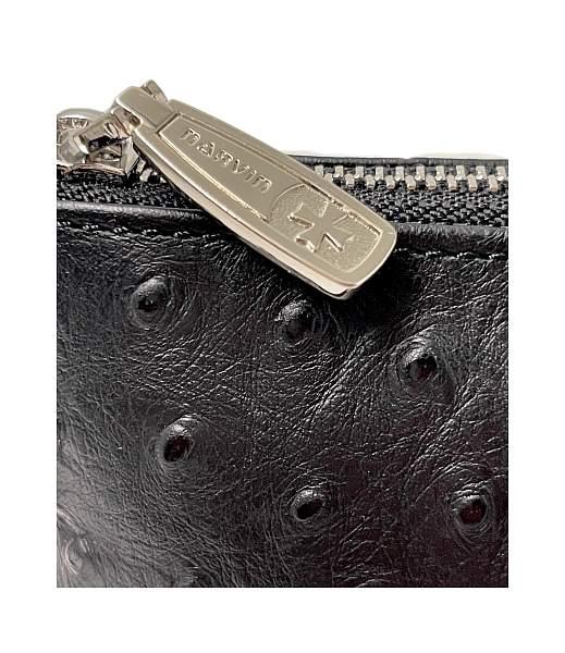 Клатч для телефона 9247-Ostrich Black Vasheron, Артикул: 9247-Ostrich Black фото №1