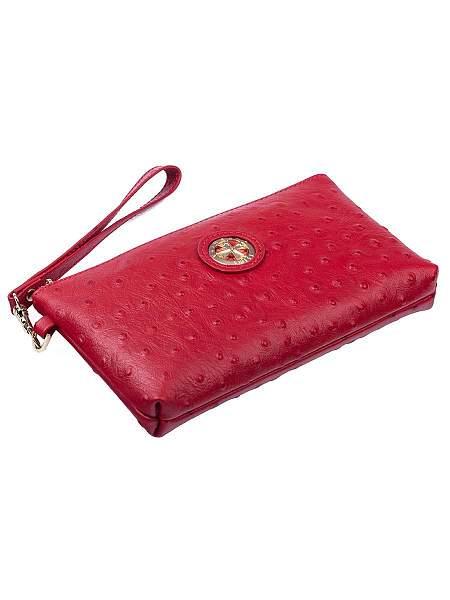 Сумочка для телефона 9247-Ostrich Red Vasheron, Артикул: 9247-Ostrich Red фото №1