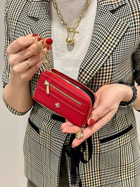 Ключница из натуральной кожи Vasheron, Артикул: 9278-Polo Red фото №1