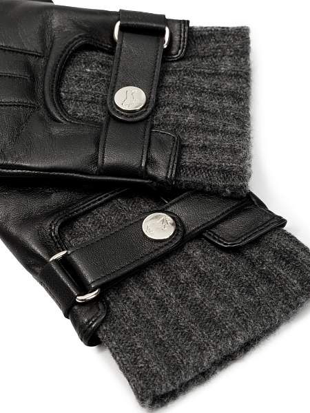 Перчатки жен п/ш LB-0981L black/grey Labbra, Артикул: LB-0981L-7_01-000202 фото №1