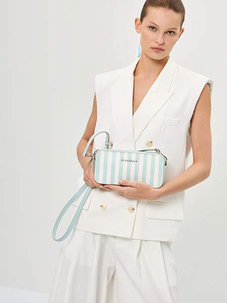 Сумка ELEGANZZA Z166-0609 pastel blue/white Eleganzza, Артикул: Z166-0609-01-00054103 фото №1