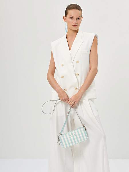 Сумка ELEGANZZA Z166-0609 pastel blue/white Eleganzza, Артикул: Z166-0609-01-00054103 фото №1