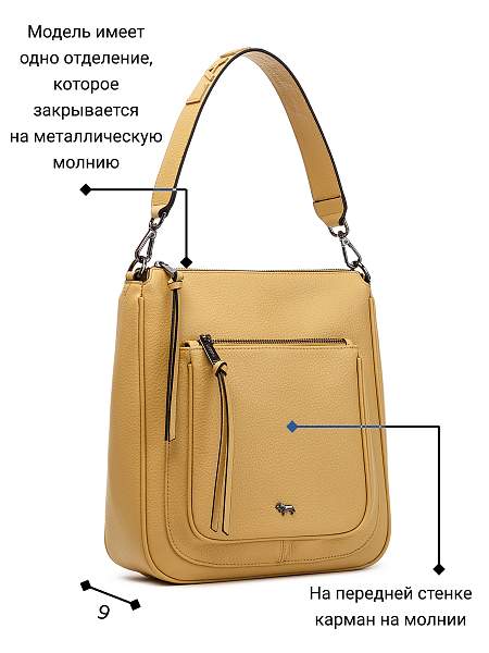 Сумка Labbra L-HF3955MP yellow Labbra, Артикул: L-HF3955MP-01-00055176 фото №1