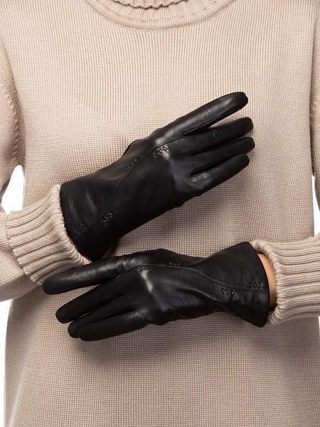 Перчатки жен п/ш LB-0180 black Labbra, Артикул: LB-0180-8_01-000202 фото №1