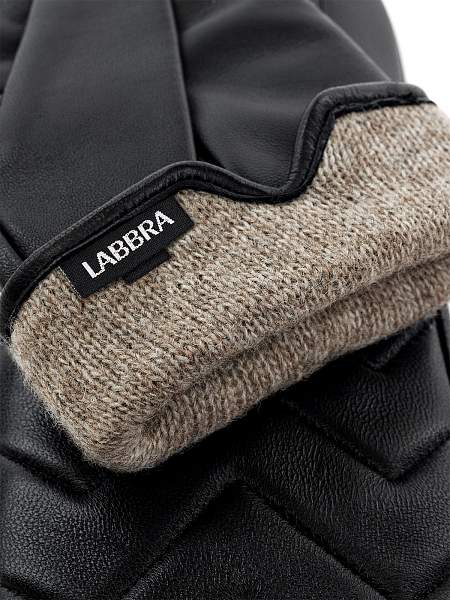 Перчатки жен п/ш LB-0208 black Labbra, Артикул: LB-0208-85_01-00040 фото №1