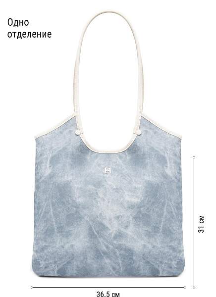 Сумка ELEGANZZA ZBBU-1977-1 l.blue jeans/white Eleganzza, Артикул: ZBBU-1977-1-01-00054119 фото №1