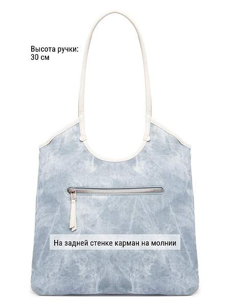 Сумка ELEGANZZA ZBBU-1977-1 l.blue jeans/white Eleganzza, Артикул: ZBBU-1977-1-01-00054119 фото №1