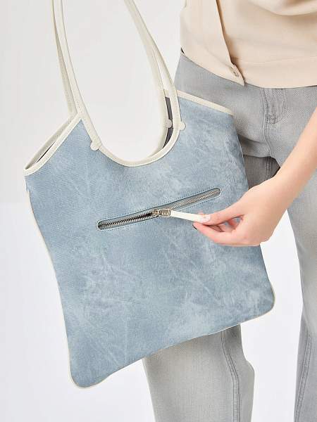 Сумка ELEGANZZA ZBBU-1977-1 l.blue jeans/white Eleganzza, Артикул: ZBBU-1977-1-01-00054119 фото №1