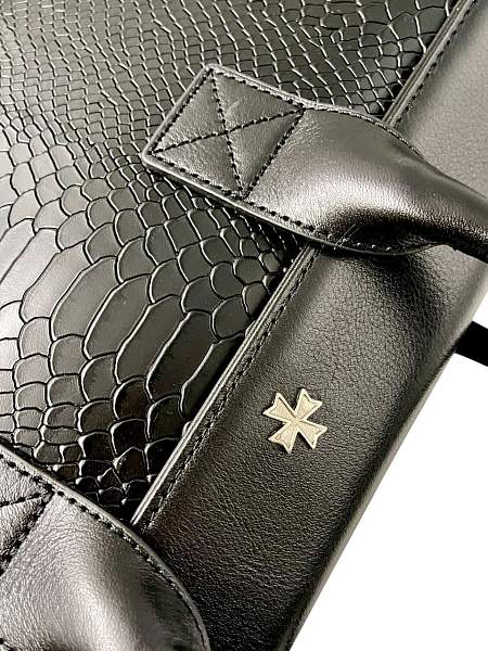 Сумка деловая NARVIN 9774-Anaconda Black Vasheron, Артикул: 9774-Anaconda Black фото №1