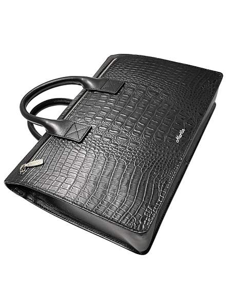 Сумка деловая NARVIN 9774-Bambino Black Vasheron, Артикул: 9774-Bambino Black фото №1