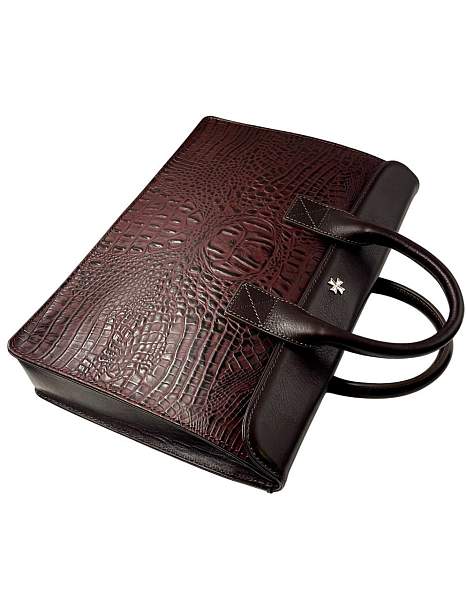 Сумка деловая NARVIN 9774-Bambino Burgundy Vasheron, Артикул: 9774-Bambino Burgundy фото №1