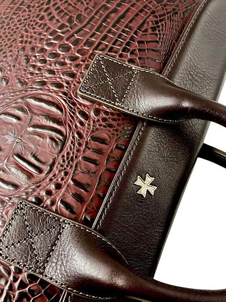 Сумка деловая NARVIN 9774-Bambino Burgundy Vasheron, Артикул: 9774-Bambino Burgundy фото №1