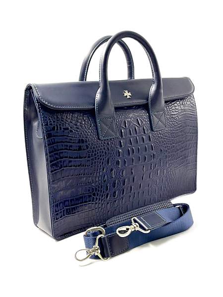 Сумка деловая NARVIN 9774-Bambino D.Blue Vasheron, Артикул: 9774-Bambino D.Blue фото №1