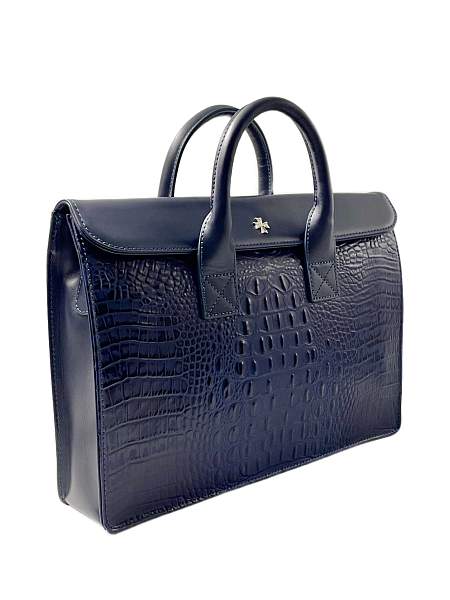 Сумка деловая NARVIN 9774-Bambino D.Blue Vasheron, Артикул: 9774-Bambino D.Blue фото №1