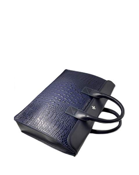 Сумка деловая NARVIN 9774-Bambino D.Blue Vasheron, Артикул: 9774-Bambino D.Blue фото №1