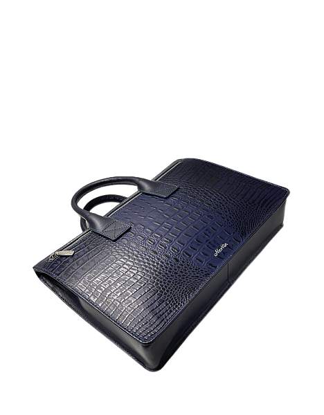 Сумка деловая NARVIN 9774-Bambino D.Blue Vasheron, Артикул: 9774-Bambino D.Blue фото №1