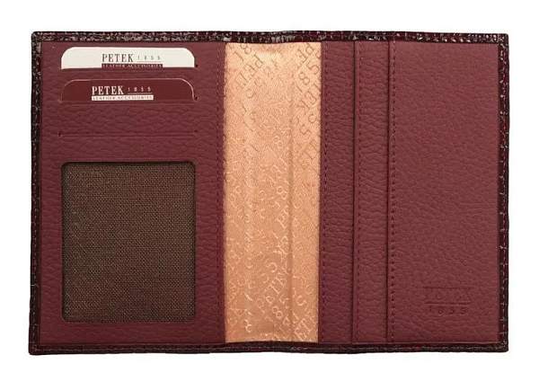 Обложка для паспорта женская кожаная Petek 501K.091.03 Petek, Артикул: 501K.091.03 фото №1