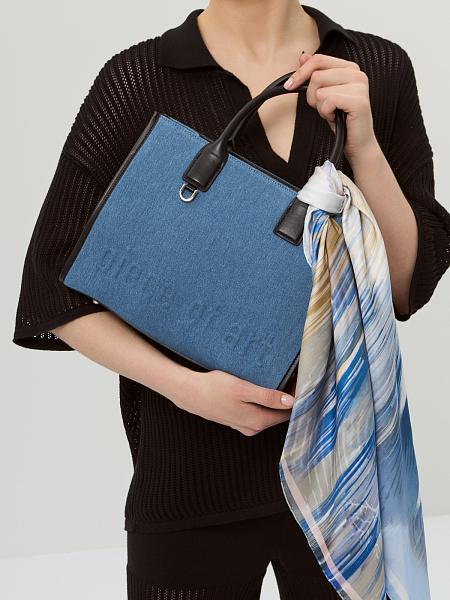 Сумка ELEGANZZA ZZ-0425-4 blue jeans/black Eleganzza, Артикул: ZZ-0425-4-01-00054801 фото №1