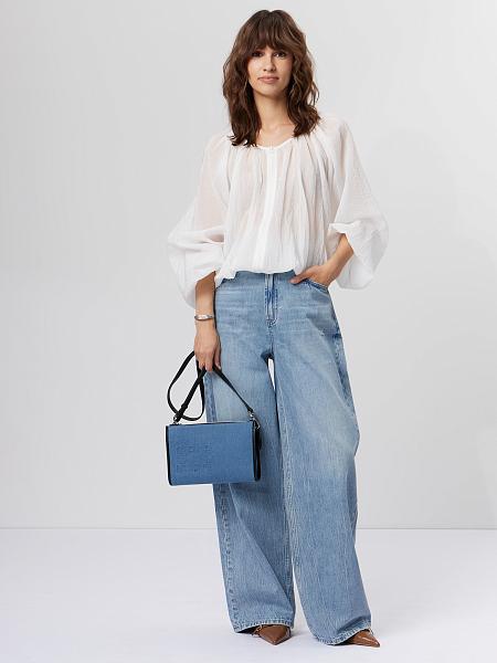 Сумка ELEGANZZA ZZ-0525-5 blue jeans/black Eleganzza, Артикул: ZZ-0525-5-01-00054802 фото №1