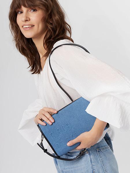 Сумка ELEGANZZA ZZ-0525-5 blue jeans/black Eleganzza, Артикул: ZZ-0525-5-01-00054802 фото №1