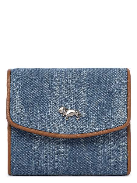 Кошелек Labbra L146-1036 l.blue jeans/luggage Labbra, Артикул: L146-1036-01-00054379 фото №1